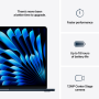 15-inch MacBook Air: Apple M4 chip with 10-core CPU and 10-core GPU, 16GB, Model A3241