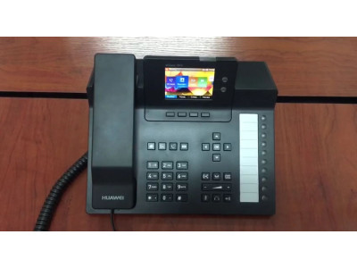Видео обзор меню Huawei eSpace 7910 IP Phone