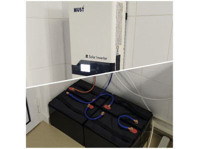 Реализованный Проект: Инвертор MUST PV30-5048 VHM (5kVA/5kW) + 4 АКБ 100Ah