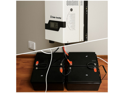 Реализованный Проект: Инвертор MUST PV30-5048 VHM (5kVA/5kW) + 4 АКБ 100Ah