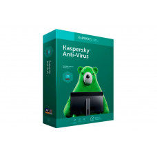 Kaspersky Anti-Virus (License for 2 PCs for 1 year Base Retail Pack)