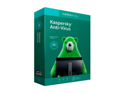 Kaspersky Anti-Virus (License for 2 PCs for 1 year Base Retail Pack)